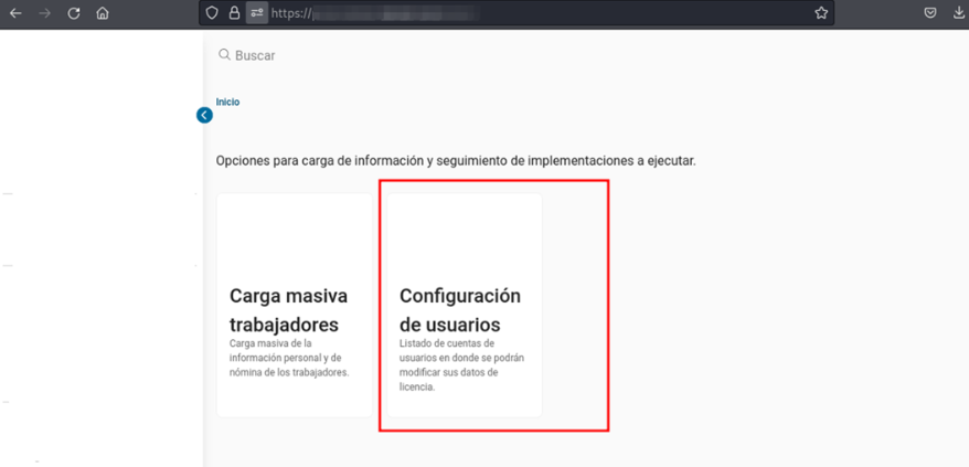 Configurar usuarios